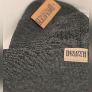 Duluth Trading Co. Tough Guy Knit Beanie Stocking Cap Gray New With Tags Outdoor